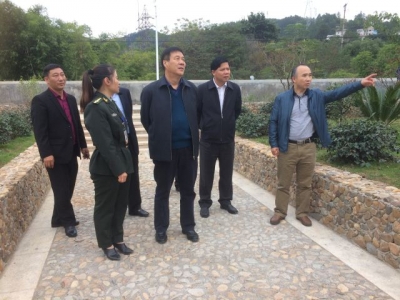 朱德元帅孙子、少将朱和平到大埔参观考察