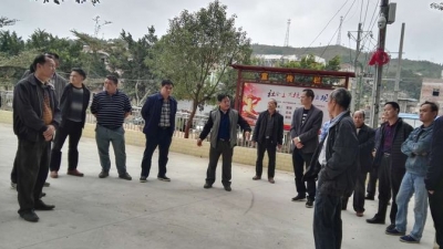 棉洋镇召开新农村示范创建工作现场会