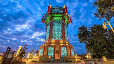 世界最大灯笼型建筑！兴宁熙和湾花灯楼获吉尼斯世界纪录