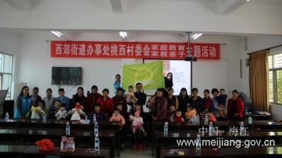 西郊街道桃西村举办科学育儿家庭教育主题讲座