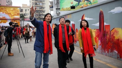 你看过他的画吗？五华籍漫画家邓微观深耕社区文化