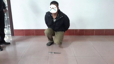 亮刀阻碍民警执法！蕉岭一男子被拘留