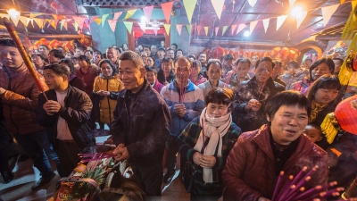 民俗丨升龙转火，罕见三姓祠堂的盛大仪式 