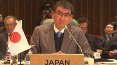 日本外相河野太郎将于27至28日访华