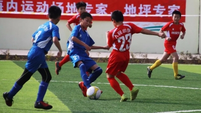 梅县铁汉“海内杯”足球赛开赛  6支小学足球队角逐冠军