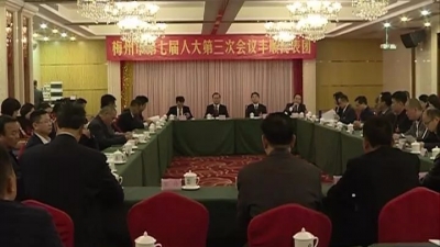 丰顺人大代表团在梅热议梅州市《政府工作报告》等六个报告