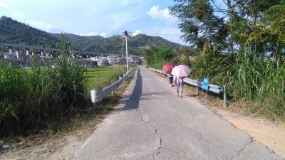 兴宁黄陂段老铁路换新颜