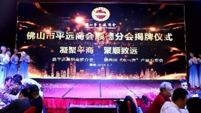 共谋两地发展路！佛山平远商会顺德分会挂牌成立...