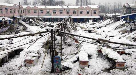 我国中东部近日暴雪已造成10人死亡56.7万人受灾
