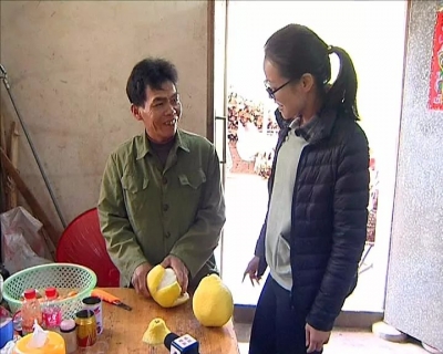 2017年梅县松口桃宝村84名贫困户脱贫摘帽