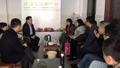 市考核组到兴宁调查2017年度镇街计生目标责任制落实情况