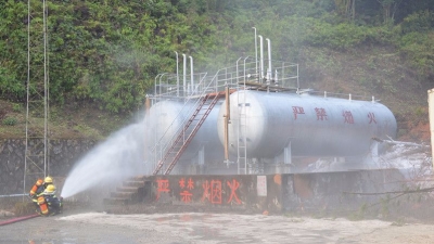 惊险！今早大埔一储气站大量液化气泄漏，群众被紧急疏散…