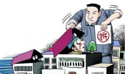 蕉岭依法拆除蕉城镇城郊村水关下3处违章建筑