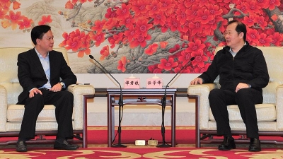 任学锋温国辉与谭君铁方利旭座谈交流：高质量推进产业共建示范园建设
