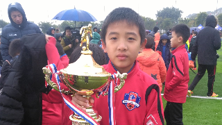 珠三角U10少年足球精英赛收兵 梅州客家队小将登顶