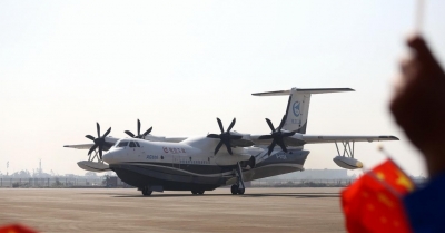 AG600首飞内幕：两天前的最后一次高速滑行顺利“交白卷”