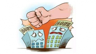 兴宁一违法用地建筑物被依法强制拆除