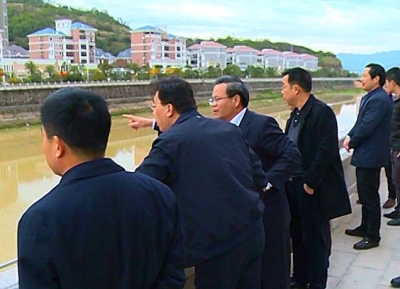 省环保厅副厅长黄文沐率队到丰顺县开展专题调研