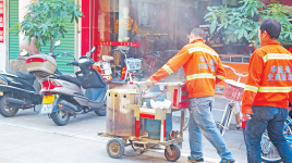 路面“补妆”啦！ 梅城江北老街片区路面标志标线将补划