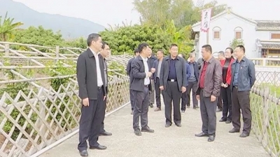 梅州市发改调研组到蕉岭调研“桂岭硒谷”小镇创建工作