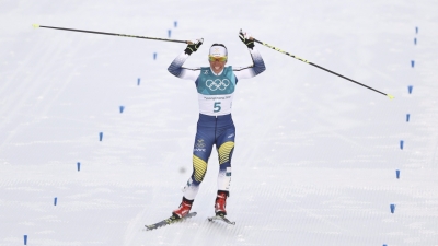 决胜最后3公里，瑞典女将摘得平昌冬奥会首金