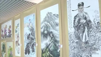迎春书画摄影作品展在坚真纪念馆展出 持续至3月2日