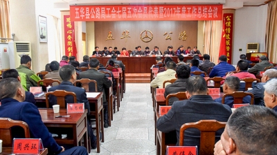五华县公路局召开工会第七届五次会员代表暨2017年度工作总结会议 