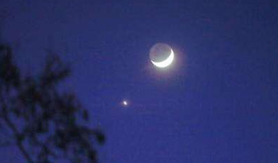 “三星高照”天文美景现身除夕夜　寓意“合家团圆”