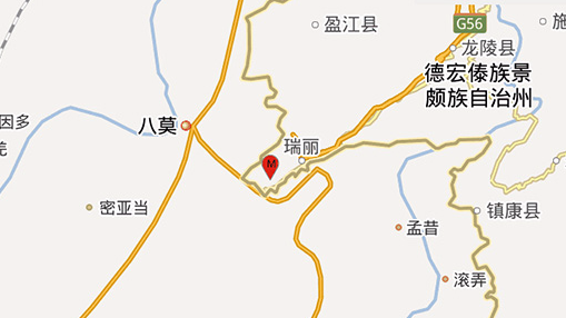刚刚，云南德宏州瑞丽市发生4.3级地震，震源深度10千米