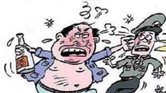 酗酒后挑衅民警 四名醉汉被梅县警方刑拘