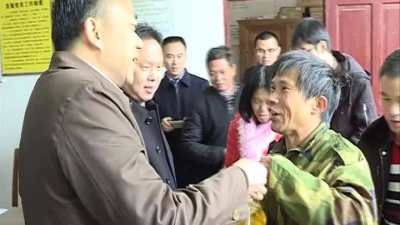 温向芳到丰顺开展新春“送温暖”慰问及调研活动