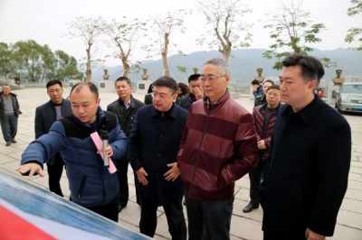 省发改委领导到大埔调研红色旅游发展规划情况
