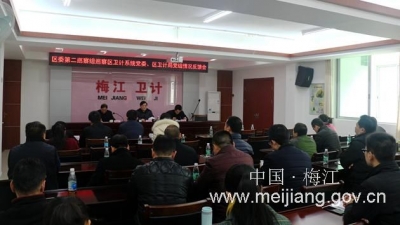 区委第二巡察组向区卫计系统党委、区卫计局党组反馈巡察情况