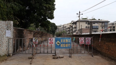 梅城富奇路至正兴路开通便道 明日放行