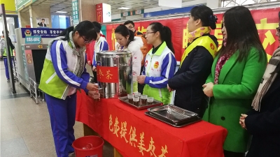春运首日梅州未现旅客滞留情况，暖心之举随处可见