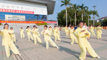 市太极拳协会举办“太极闹元宵”活动