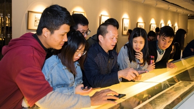 岭南画学域外写生巡展梅州站在梅城东山谷美术馆开展