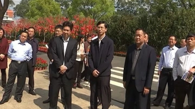 福建省武平县党政考察团到平远考察