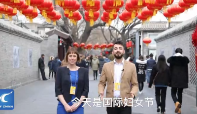 厉害了，女神们！“洋记者”走近全国人大女代表