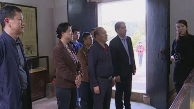省文物局局长龙家有率队到蕉岭调研文物保护利用工作