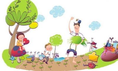 家园小景丨捋起袖子，回家种地