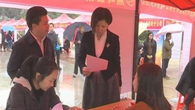 蕉岭举办“春暖梅州”第二场就业服务现场招聘会