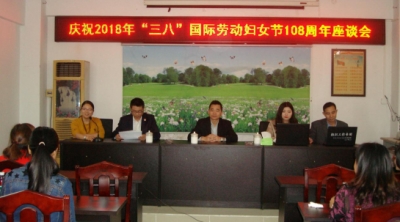丰顺建桥镇举办纪念“三八”国际劳动妇女节座谈会