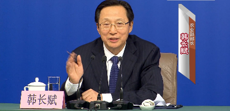 农业部长:让农业成为有奔头产业 让农民成为有吸引力职业