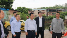 朱国城率队调研梅江区结对共建及乡村振兴工作