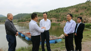 省海洋与渔业厅厅长文斌率队到梅江区调研渔业工作