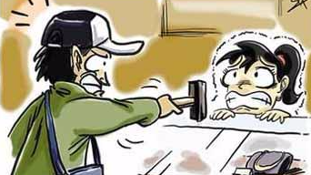 疑似精神病患者持刀闯入五华民政局砍砸，被警方控制