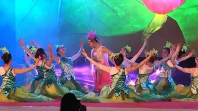 平远热水村举办元宵文艺晚会 载歌载舞庆元宵