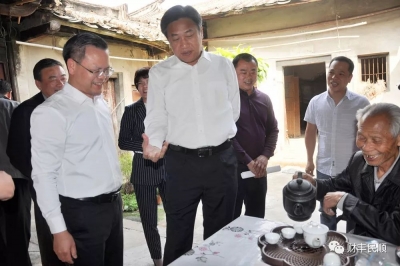 省政协副主席邓海光率队到丰顺县开展调研活动