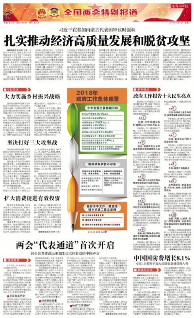 2018全国两会·梅州日报精彩版面（3.6-3.14）